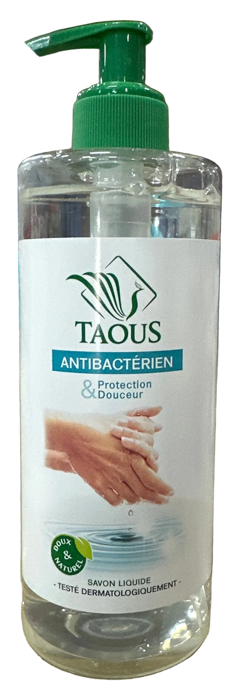 Savon liquide antibactérien TAOUS 470ml