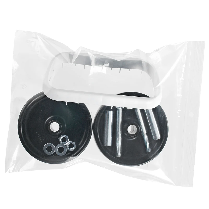 LOT 2 ROUES + VISSERIE SUPPORT SAC