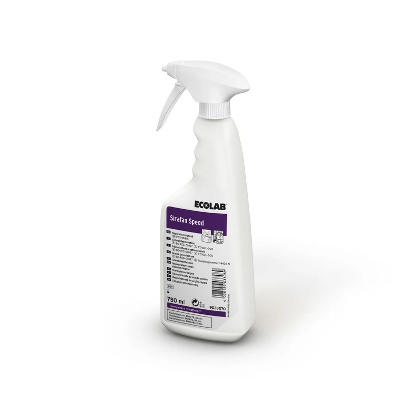 DESINFECTANT RAPIDE SURFACES SIRAFAN SPEED ECOLAB 750ML