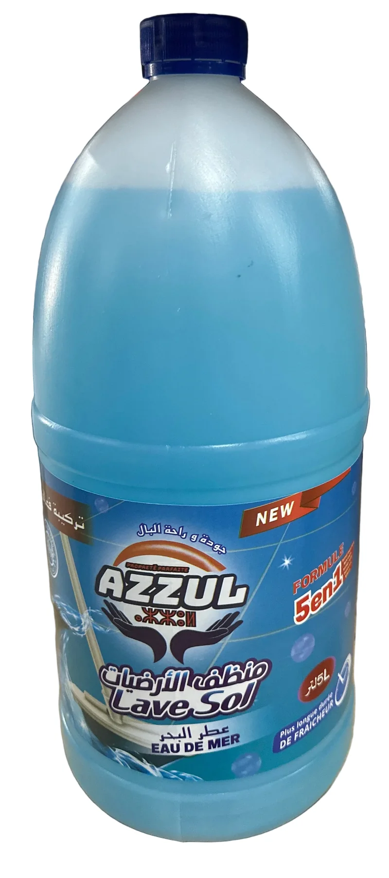Lave sol parfumé parfumé marin 5L AZZUL
