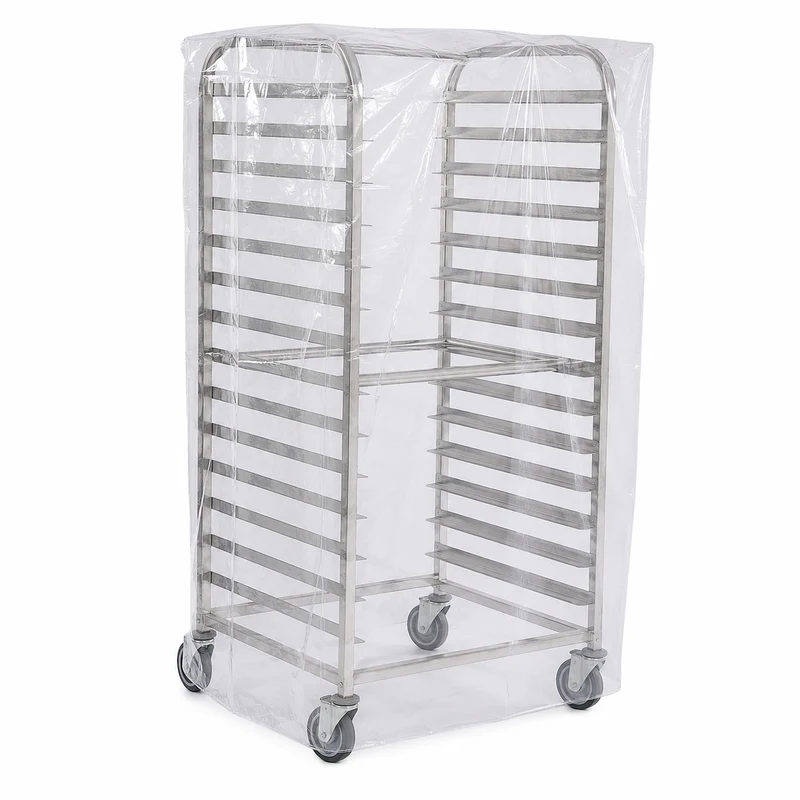 HOUSSE ÉCHELLE POLYÉTHYLÈNE HAUTE DENSITÉ 12µ GN 2/1 740+2X355X1800MM TRANSPARENT X300