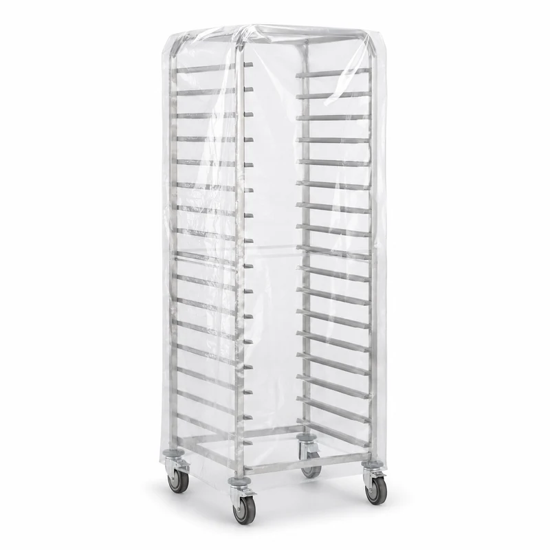 HOUSSE ÉCHELLE PATISSIERE POLYÉTHYLÈNE MOYENNE DENSITÉ 14µ 650+2X250X1850MM TRANSPARENT X100