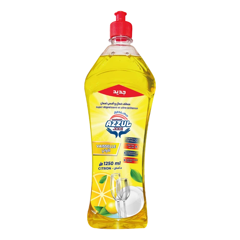 Liquide vaisselle citron 1,250 L AZZUL