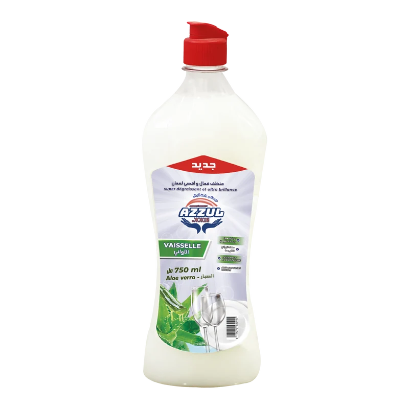 Liquide vaisselle parfumé aloe verra 750 ML AZZUL