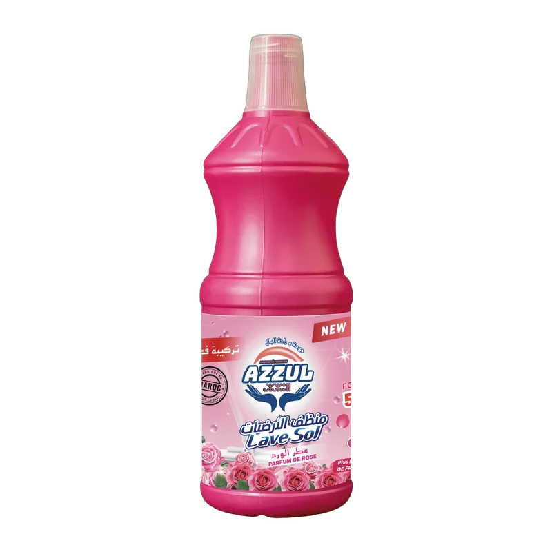 Lave sol parfumé à la Rose 1L AZZUL