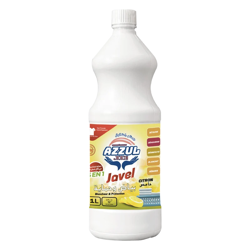 Javel parfumé citron 1L AZZUL