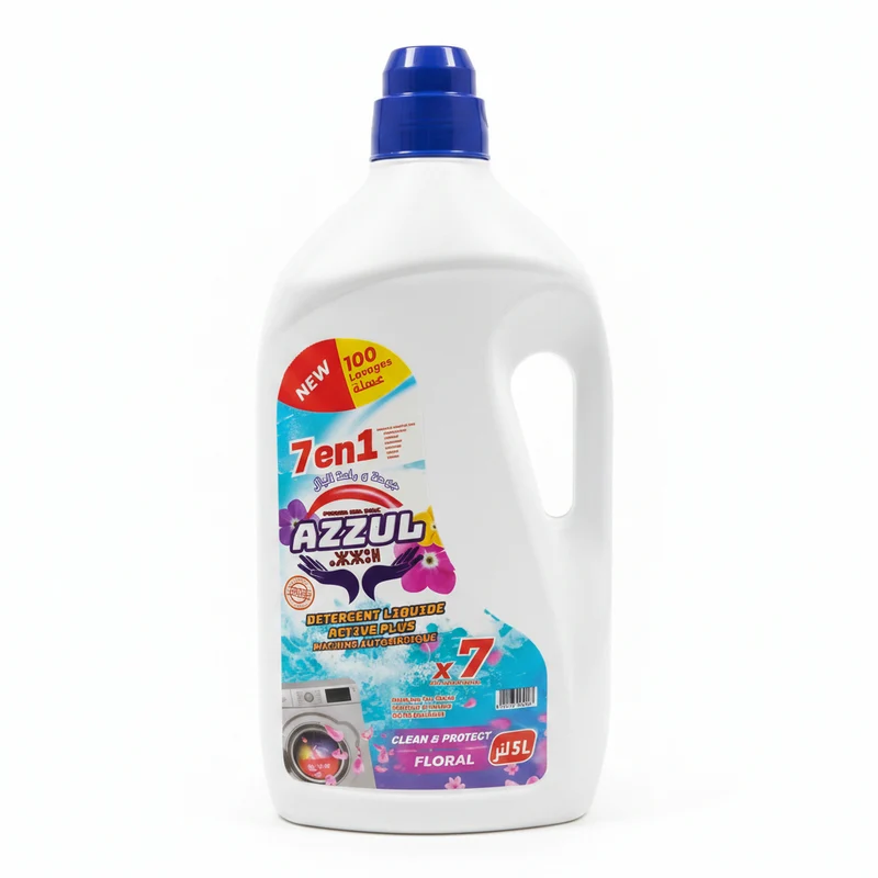 Liquide lessive détergent Floral 5L AZZUL