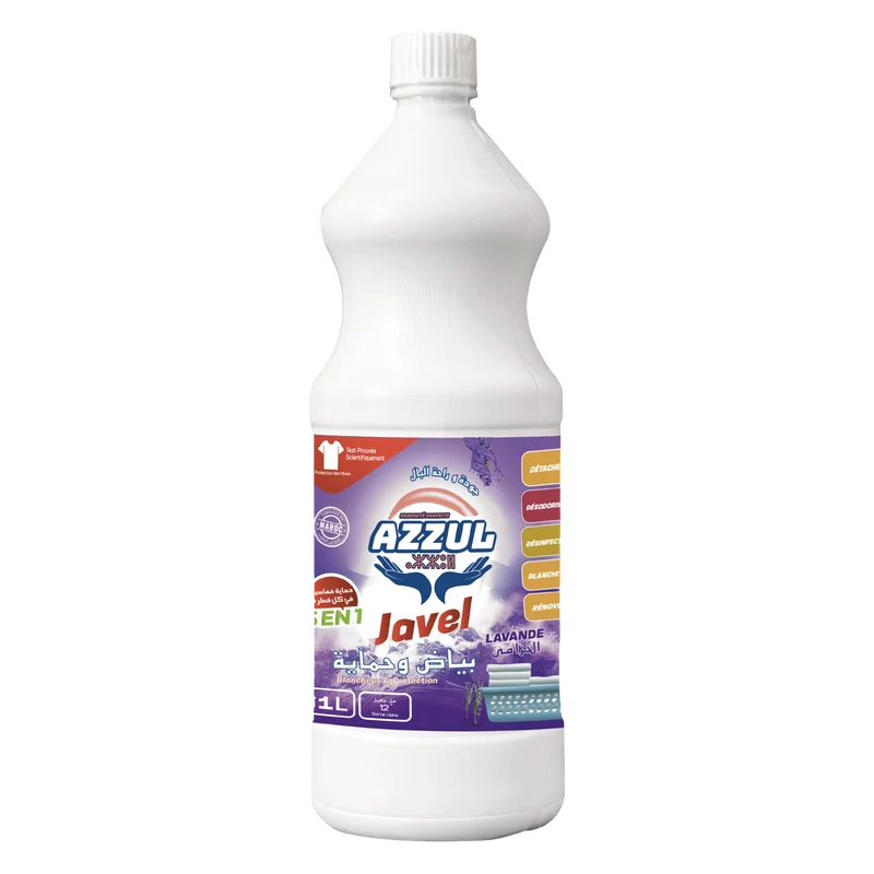 Javel parfumé lavande 1L AZZUL