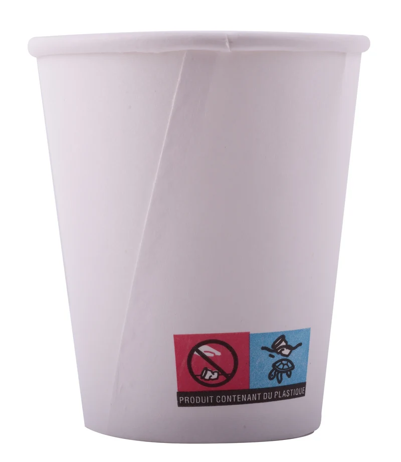 GOBELET CARTON 28CL BLANC X1000