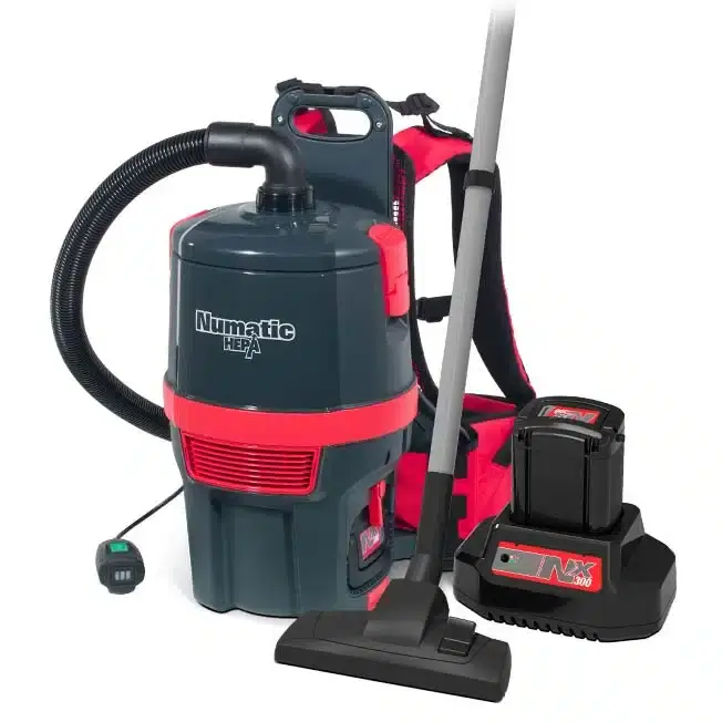 RSB 150 NX HEPA ASPIRATEUR DORSAL AVEC BATTERIE LITHIUM - NUMATIC