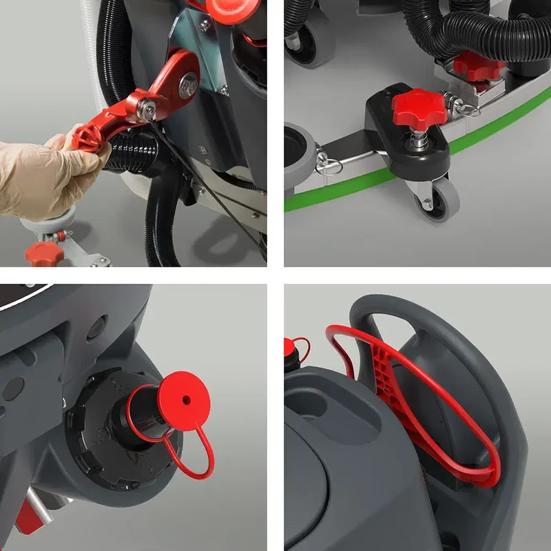 TBL6055/100T GRAPHITE AUTOLAVEUSE AUTOTRACTÉE AVEC 2 BATTERIES - NUMATIC