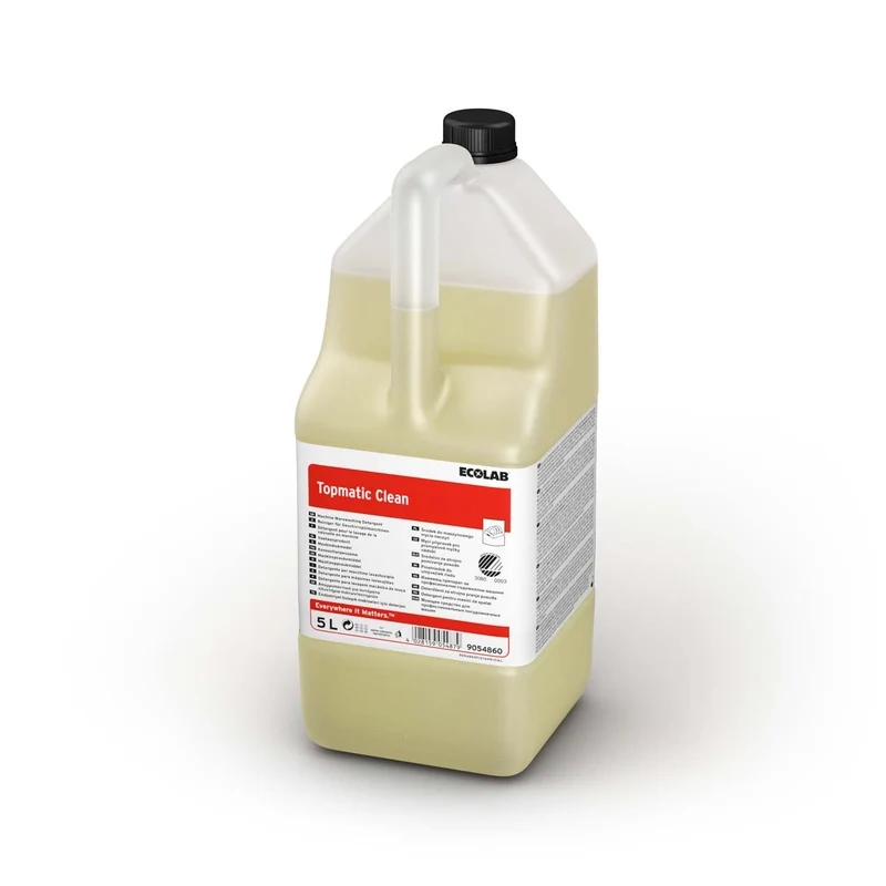 DETERGENT LIQUIDE VAISSELLE ECOLAB TOPMATIC CLEAN ECOLABEL NS 5L