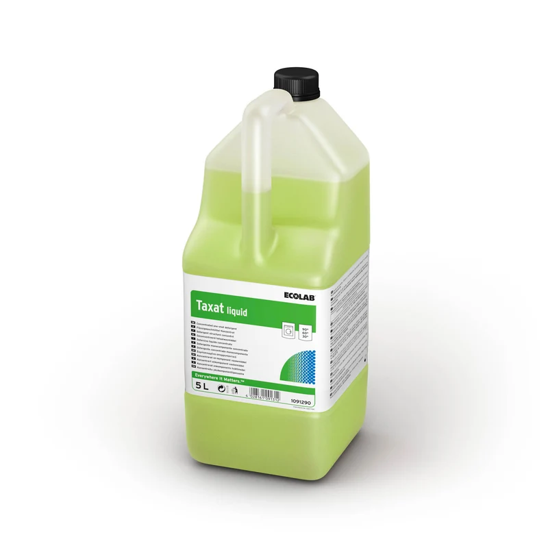 LESSIVE LIQUIDE TOUS TEXTILES TAXAT LIQUID ECOLAB 5KG