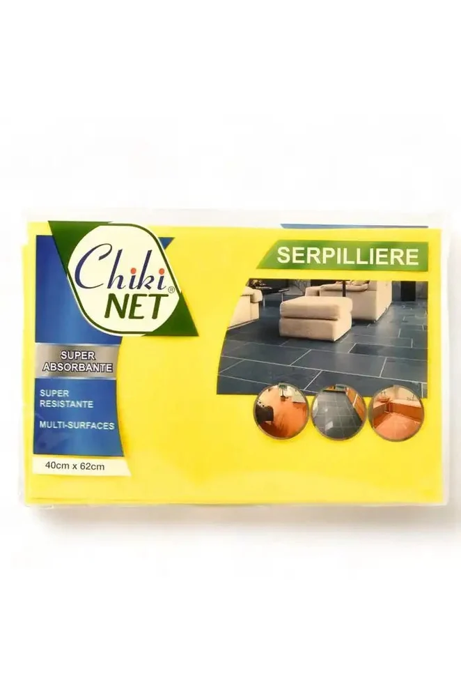 Lavettes de nettoyage Chikinet couleur uni 40x62cm