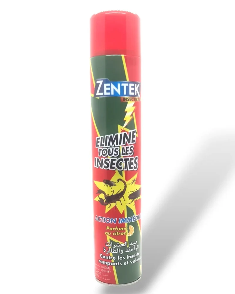 Aérosol TNS ZENTEK 750 ml net rouge