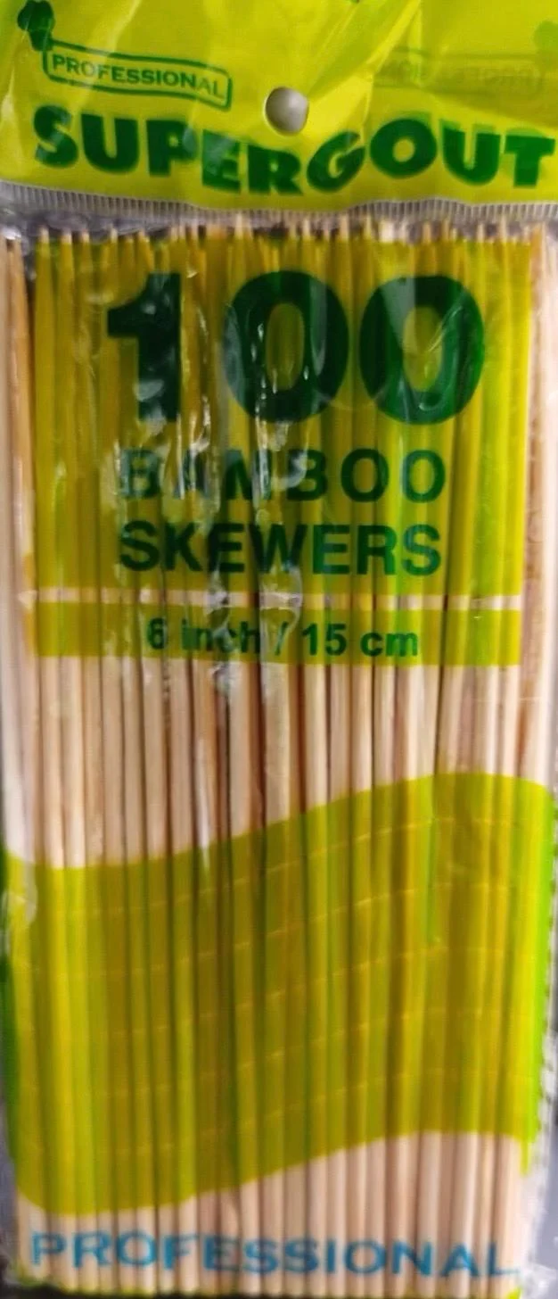 100 Brochettes en Bois 15 cm Professional SuperGout