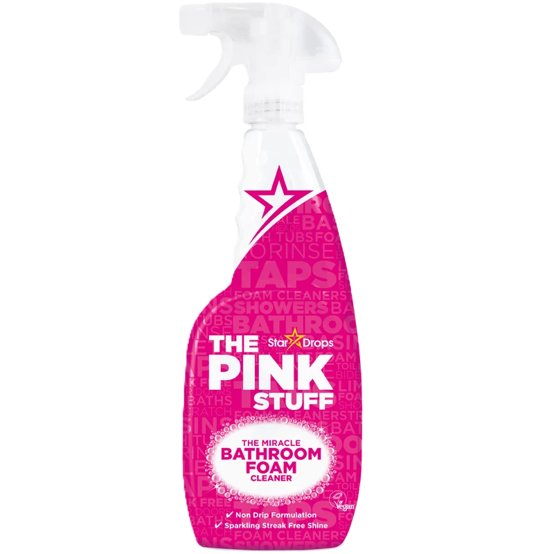 La Mousse Nettoyante Miracle Pour La Salle de Bain The Pink Stuff 750 ml
