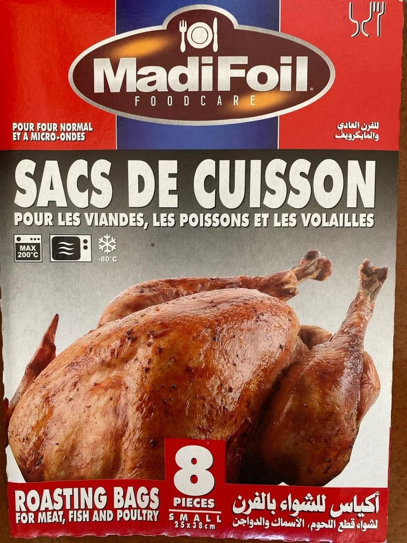 8 Sacs de Cuisson MadiFoil 25x38cm