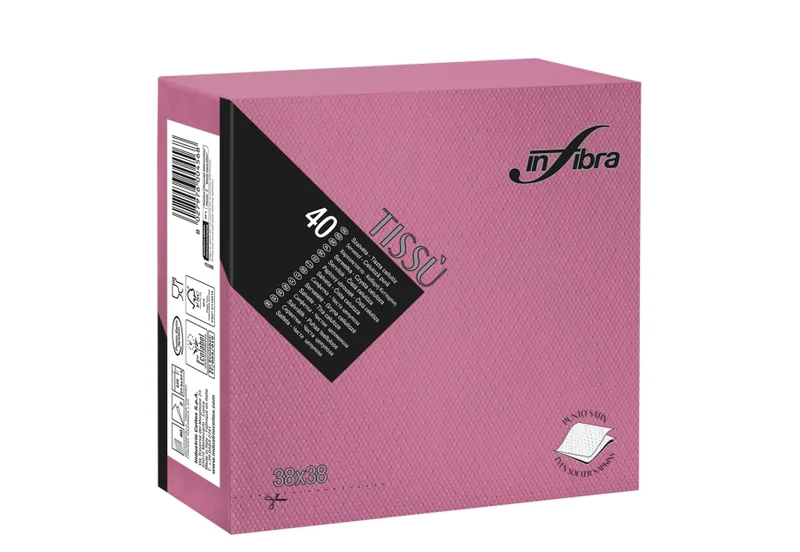 SERVIETTE 38x38 2P TISSU