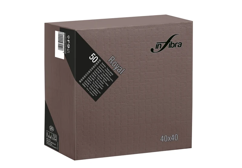 SERVIETTE 40x40 4P ROYAL