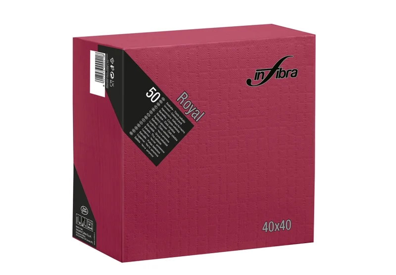 SERVIETTE 40x40 4P ROYAL