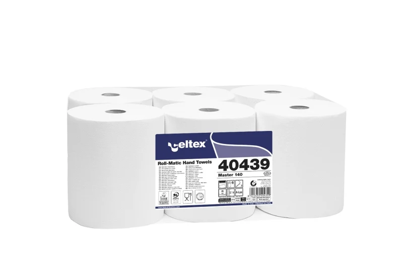 MASTER 140 Rouleau Essuie-Main sans perforation pour distributeur automatique