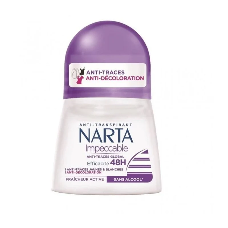 Déodorant Impeccable Anti Traces Global Le Roll-On Narta 50ml
