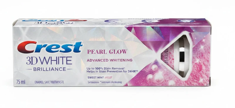 Dentifrice 3D White Brillance Pearl Glow Crest 75 ml