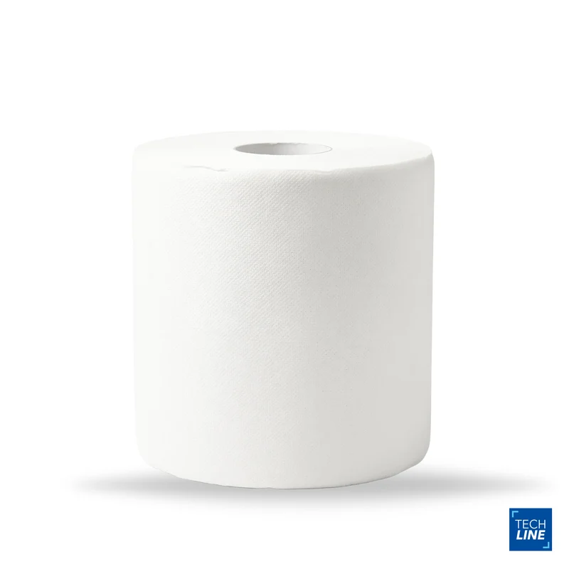 BOBINE DEVIDAGE CENTRAL BLANC 450 FORMATS 2 PLIS 20X24CM TECHLINE ECOLABEL X6