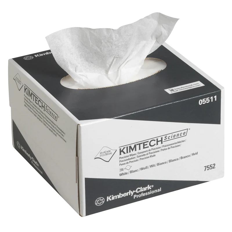 ESSUYEUR DE PRECISION KIMTECH SCIENCE NON TISSEE USAGE UNIQUE BLANC 286 FORMATS X30