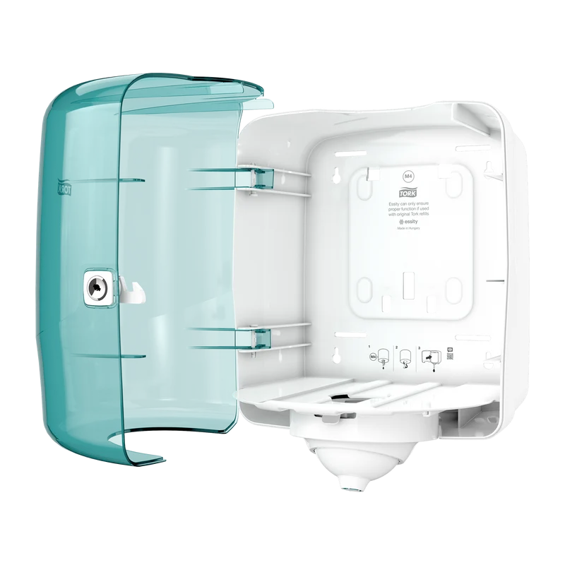 DISTRIBUTEUR BOBINE A DEVIDAGE CENTRAL TORK REFLEX MAXI TURQUOISE