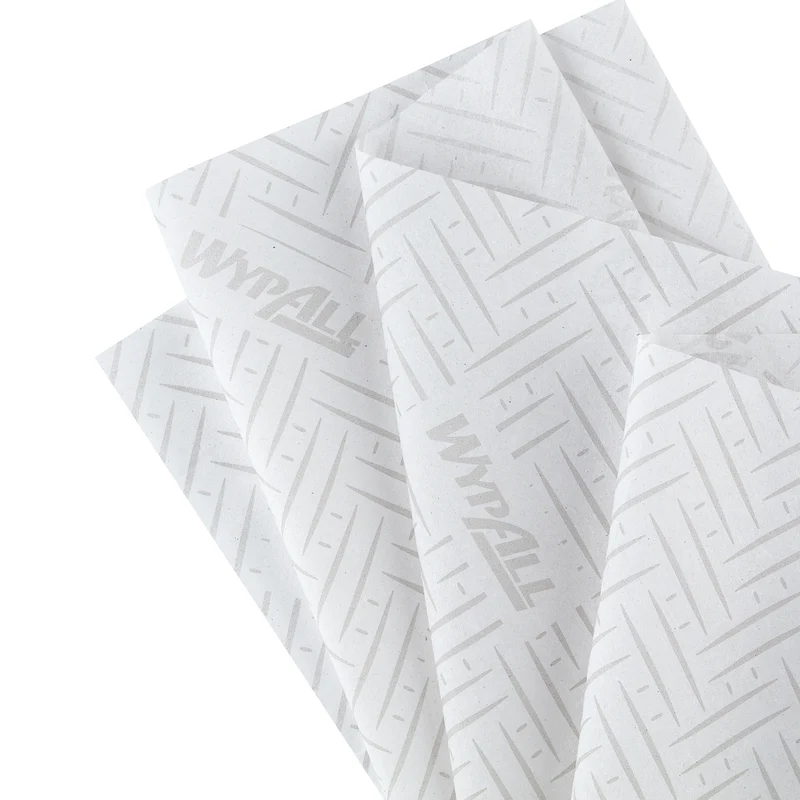 ESSUYEUR POUR NETTOYAGE LEGER WYPALL L10 GENERAL CLEAN BOBINE DEVIDAGE CENTRAL BLANC 630 FORMATS 1 PLI 18,5X38CM ECOLABEL X6