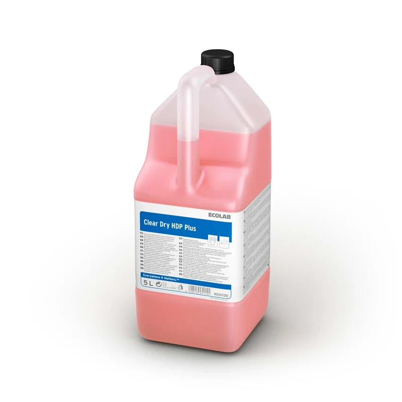 ADDITIF DE RINCAGE EAU DURE CLEAR DRY HDP PLUS ECOLAB 5L