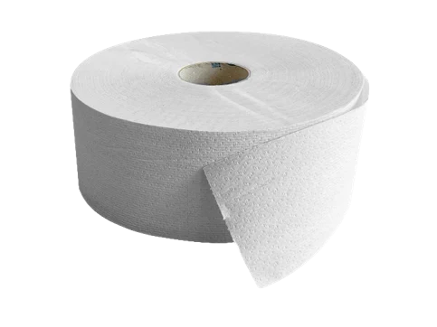 PAPIER TOILETTE JUMBO TECHLINE POSITIVE BLANC 310M 1 PLI ECOLABEL X12