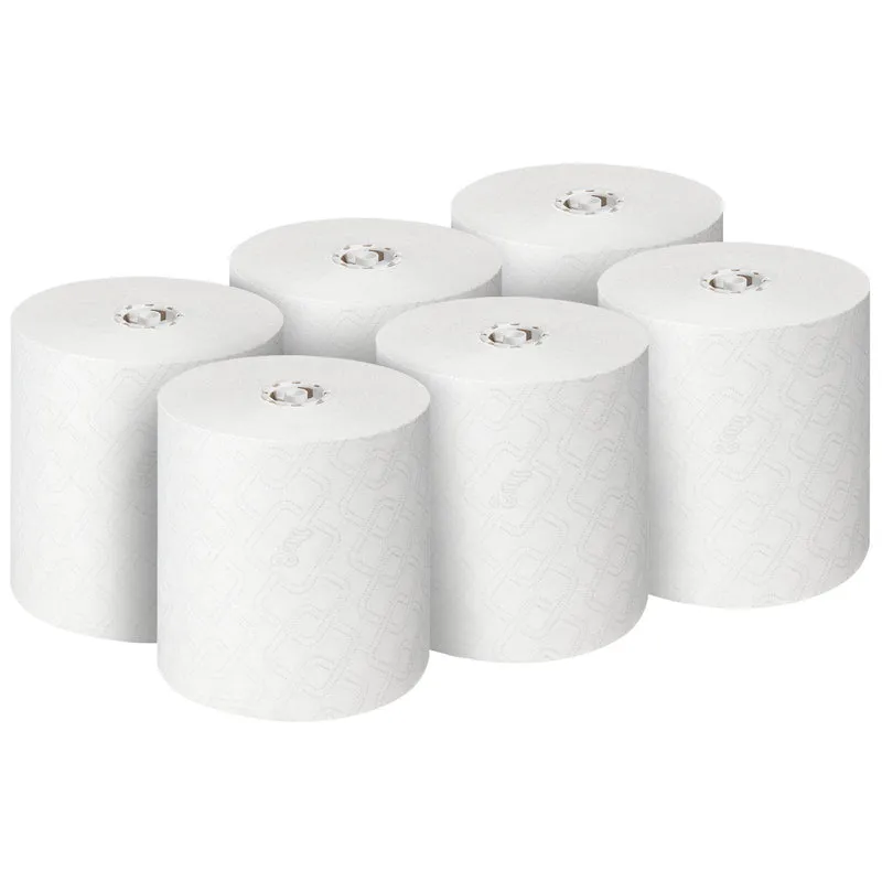 ESSUIE-MAINS ROULEAU SCOTT® ESSENTIAL BLANC 350M 1 PLI ECOLABEL X6