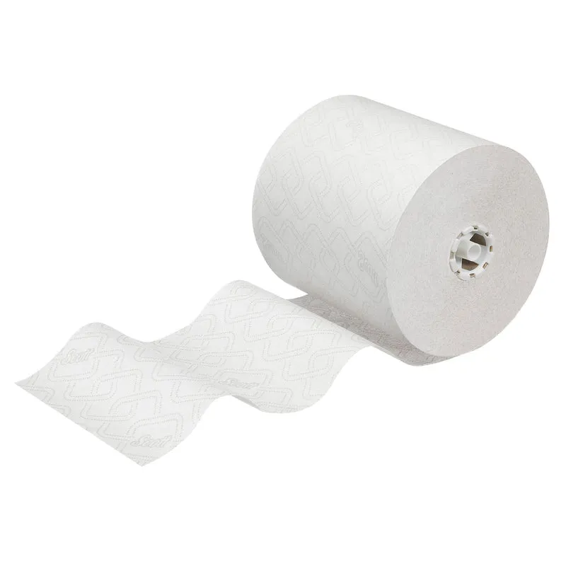 ESSUIE-MAINS ROULEAU SCOTT® ESSENTIAL BLANC 350M 1 PLI ECOLABEL X6