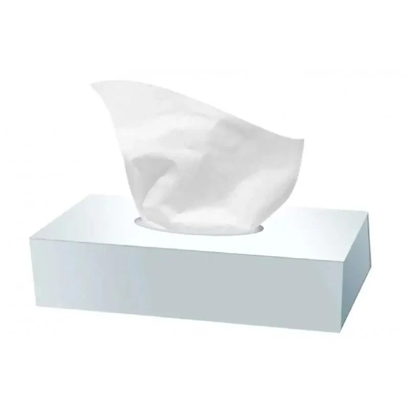 MOUCHOIR BOÎTE RECTANGLE TECHLINE BLANC 100 FORMATS 2 PLIS ECOLABEL BLANC X40