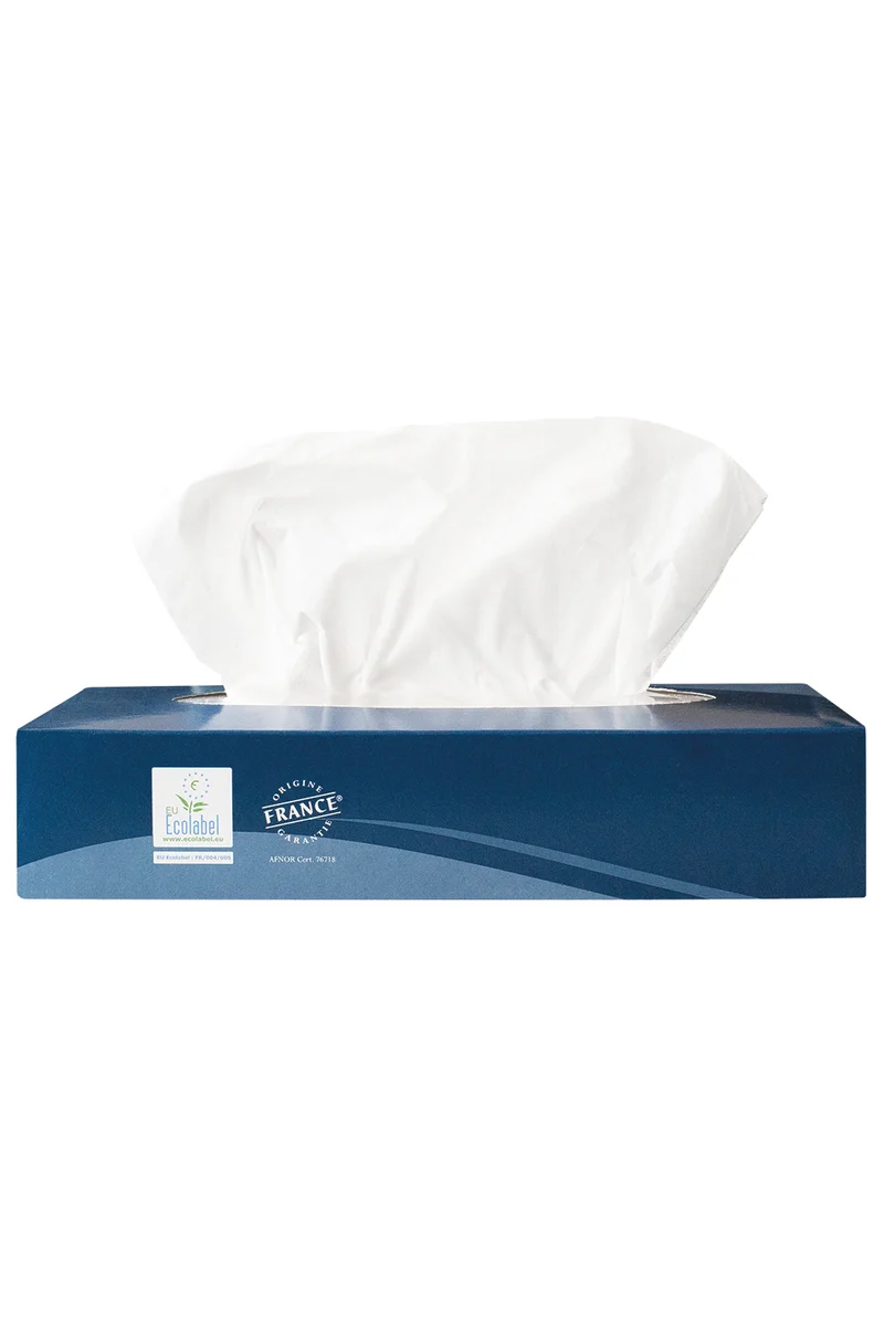 MOUCHOIRS BLANCS 100 FEUILLES