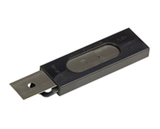 Cartouche noire de 10 lames pour grattoir de 80x0.2mm