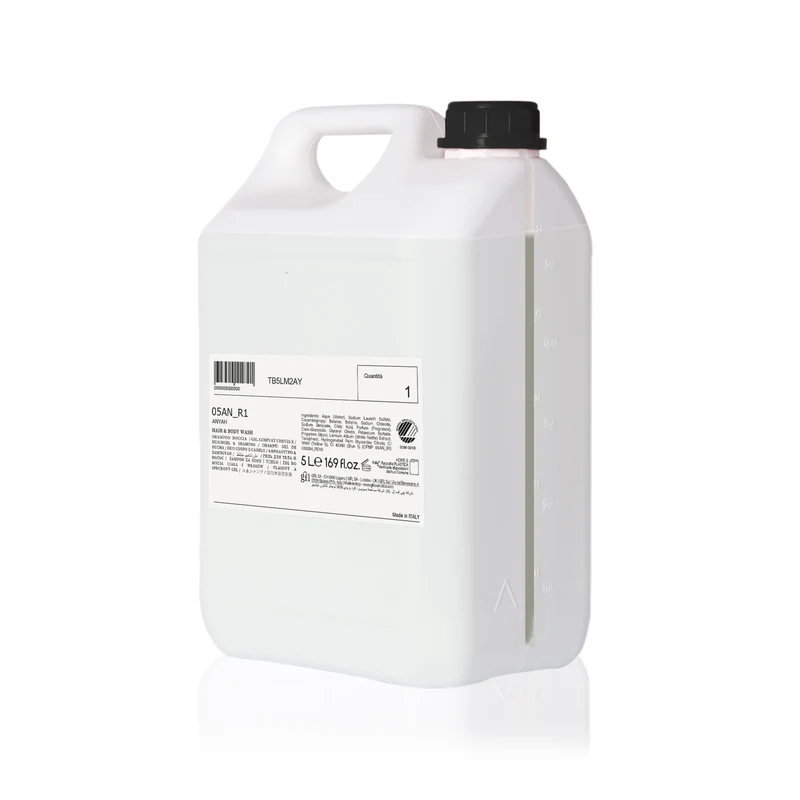 GEL CORPS & CHEVEUX ANYAH RECHARGE BIDON 5L