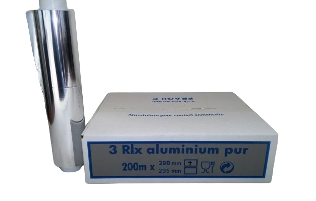 ALUMINIUM ROULEAU 10µ 20CM X29M