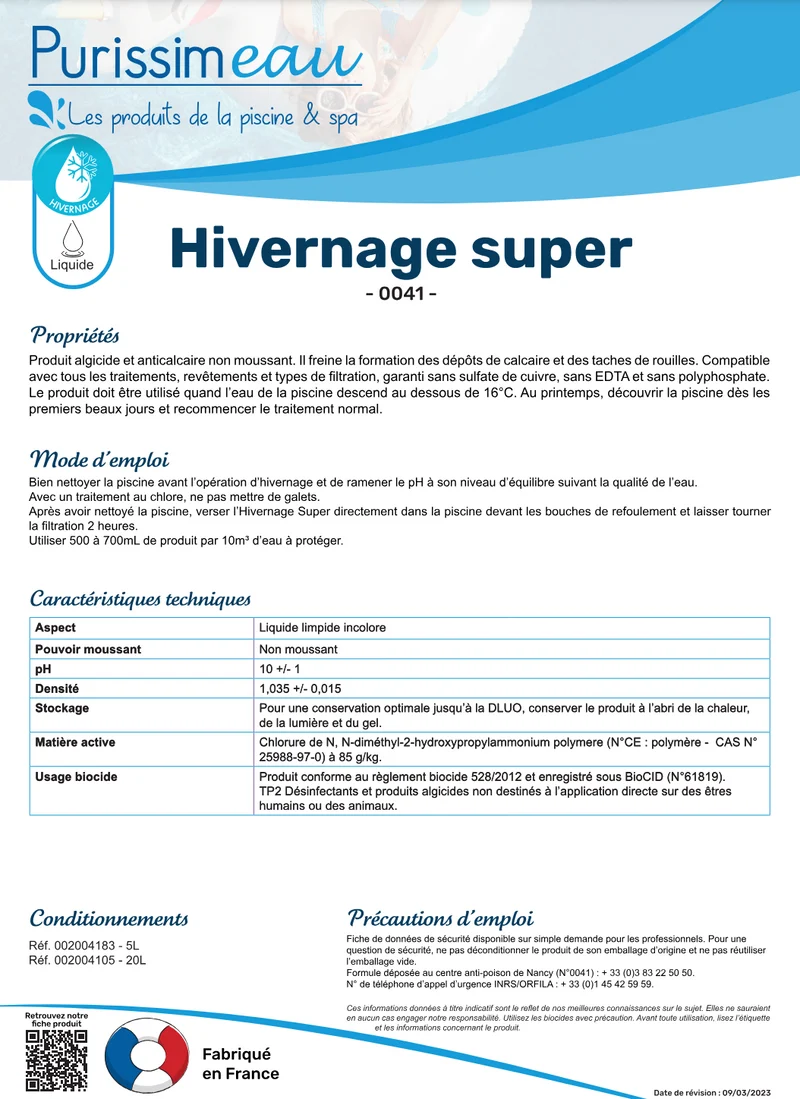 HIVERNAGE SUPER