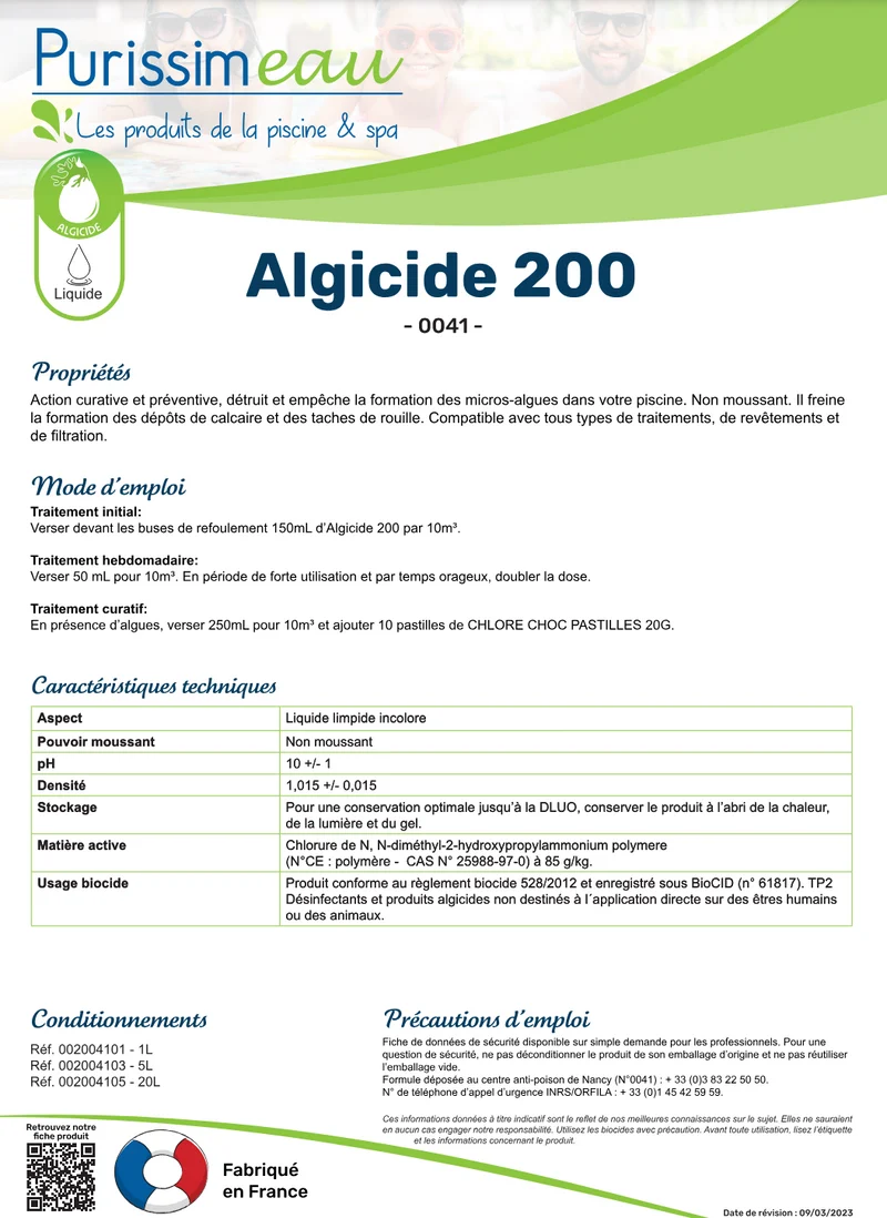ALGICIDE 200