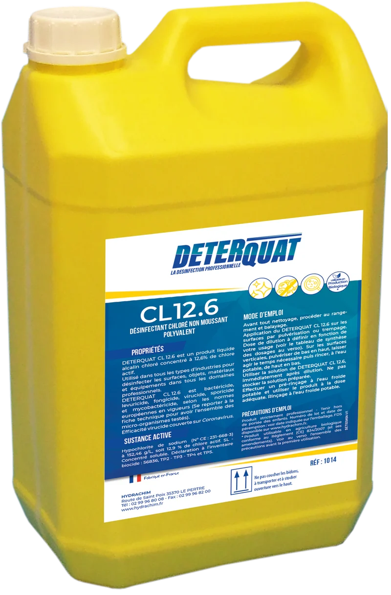 CL12.6% Javel