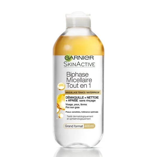 Eau nettoyante micellaire GARNIER 400ml