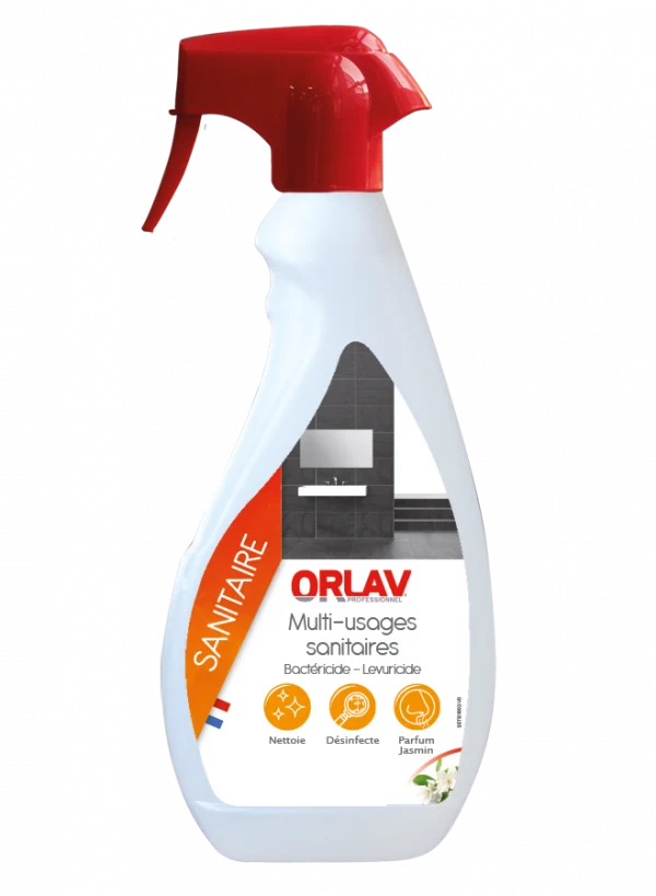 MULTIUSAGES SANITAIRES FLEURS BLANCHES - JASMIN