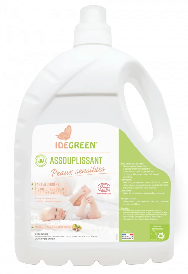 RESPECT'HOME ASSOUPLISSANT PEAUX SENSIBLES - ECODETERGENT ECOCERT