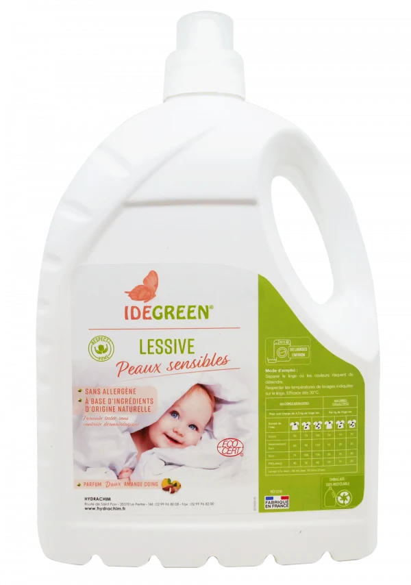 RESPECT'HOME LESSIVE PEAUX SENSIBLES - ECOCERT