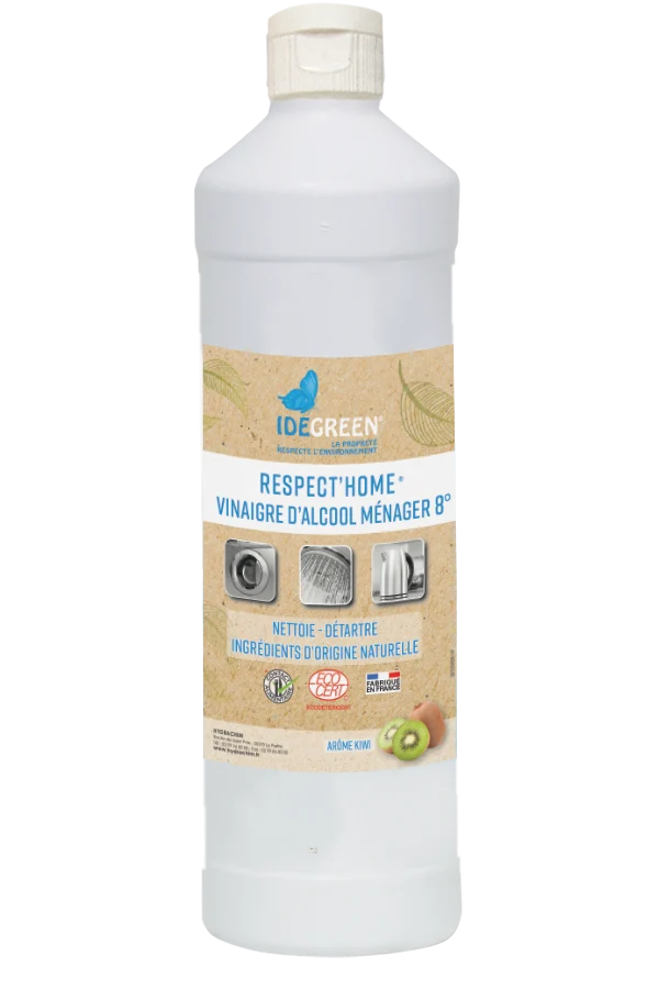 VINAIGRE MÉNAGER 8° PARFUM KIWI - ECODETERGENT ECOCERT