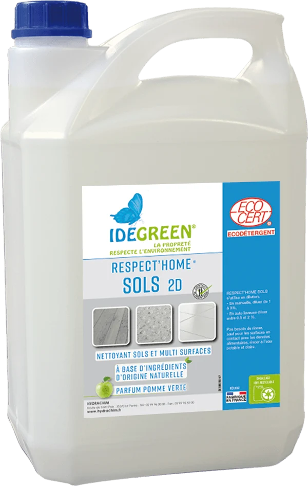 RESPECT'HOME SOLS 2D - ECODETERGENT ECOCERT
